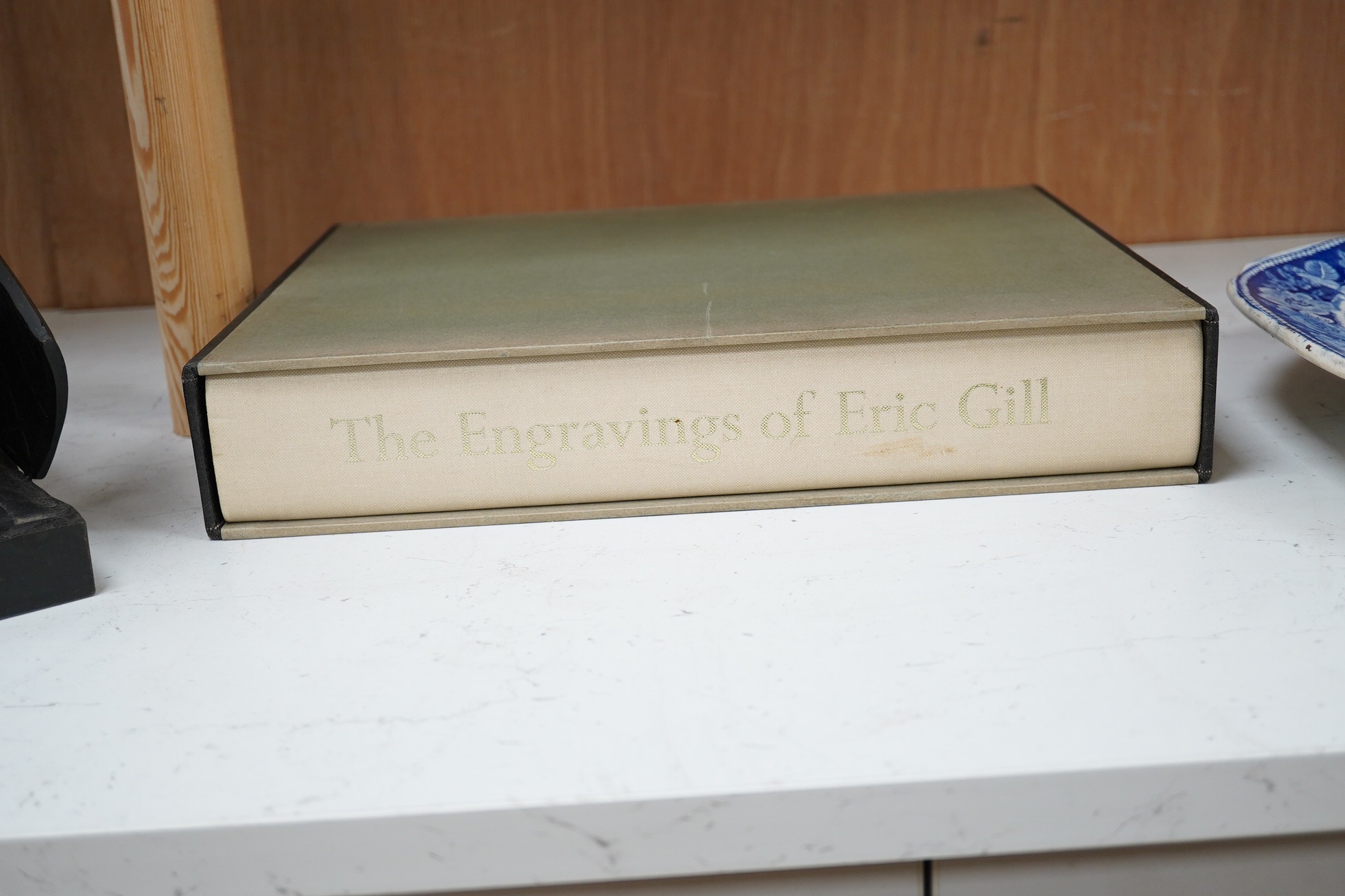 Skelton, C. The Engravings of Eric Gill, Wellingborough 1983, hardback book in folio case. Condition - good